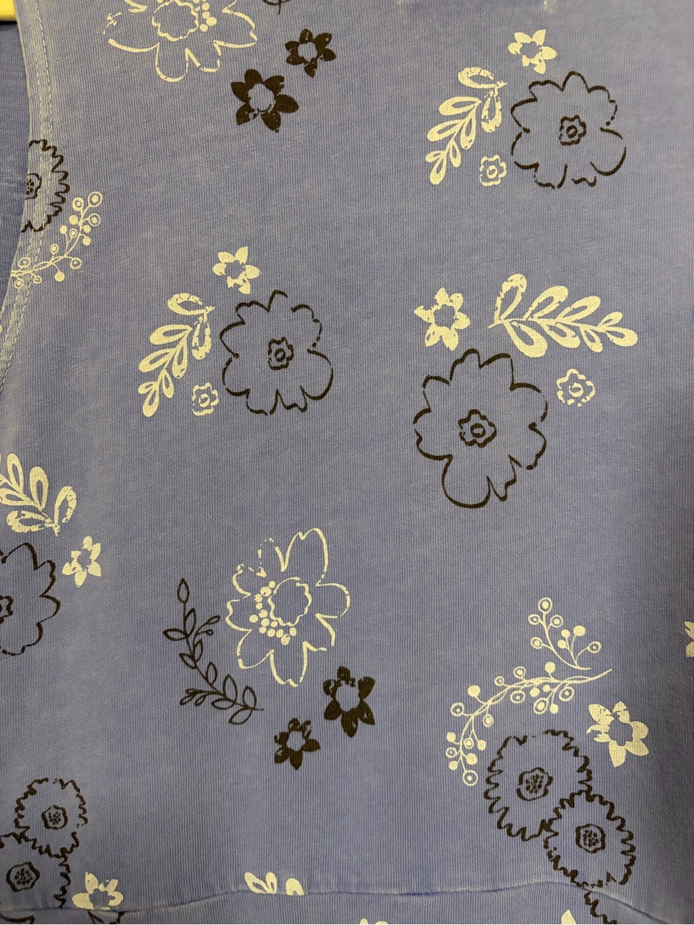 πππfresh produce Periwinkle Purple Floral Empire Waist Midi Dressππ«π - Picture 14 of 14